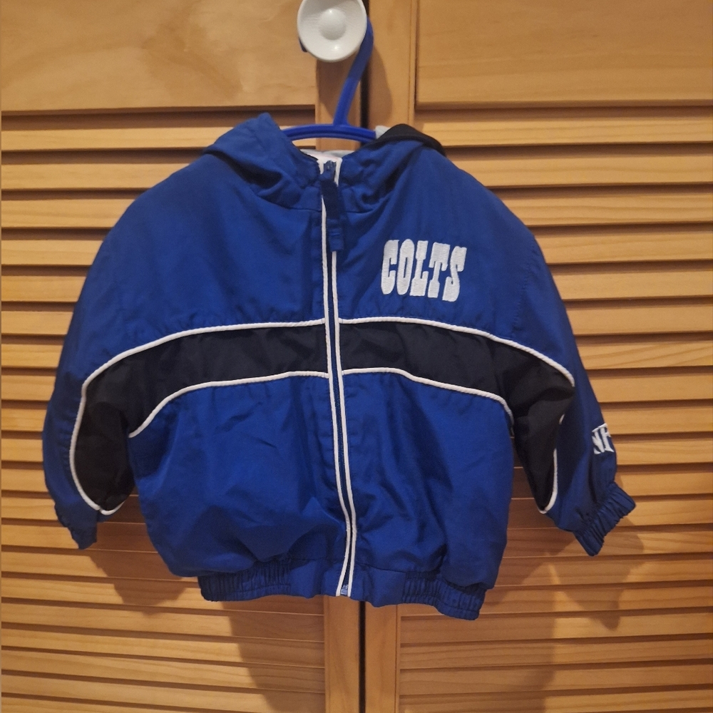 NFL Colts Jacket, size 18 months